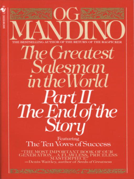 Title details for The Greatest Salesman in the World, Part II by Og Mandino - Available